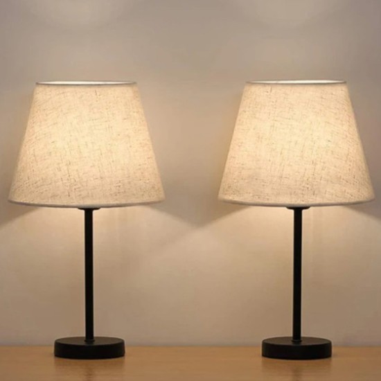 Opviq Table Lamp Set (2 Pieces) AYD - 2570 Cream