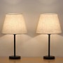 Table Lamp Set (2 Pieces) AYD - 2570 Cream