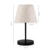 Opviq Table Lamp Set (2 Pieces) AYD - 2570 Cream