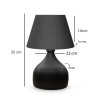 Opviq Table Lamp AYD-3089 Anthracite