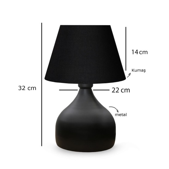 Table Lamp AYD-3125 Black Opviq Table Lamp AYD-3125 Black