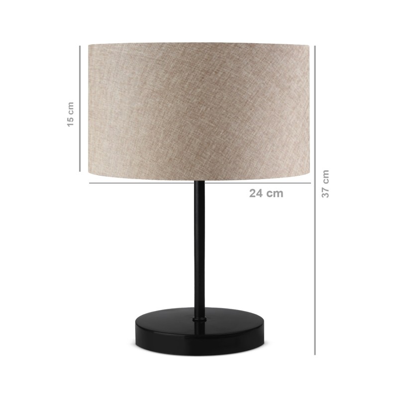 Opviq Table Lamp AYD-2848 Beige
Black