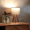 Opviq Table Lamp AYD-2941 Dark Grey