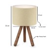 Opviq Table Lamp AYD-2940 Beige