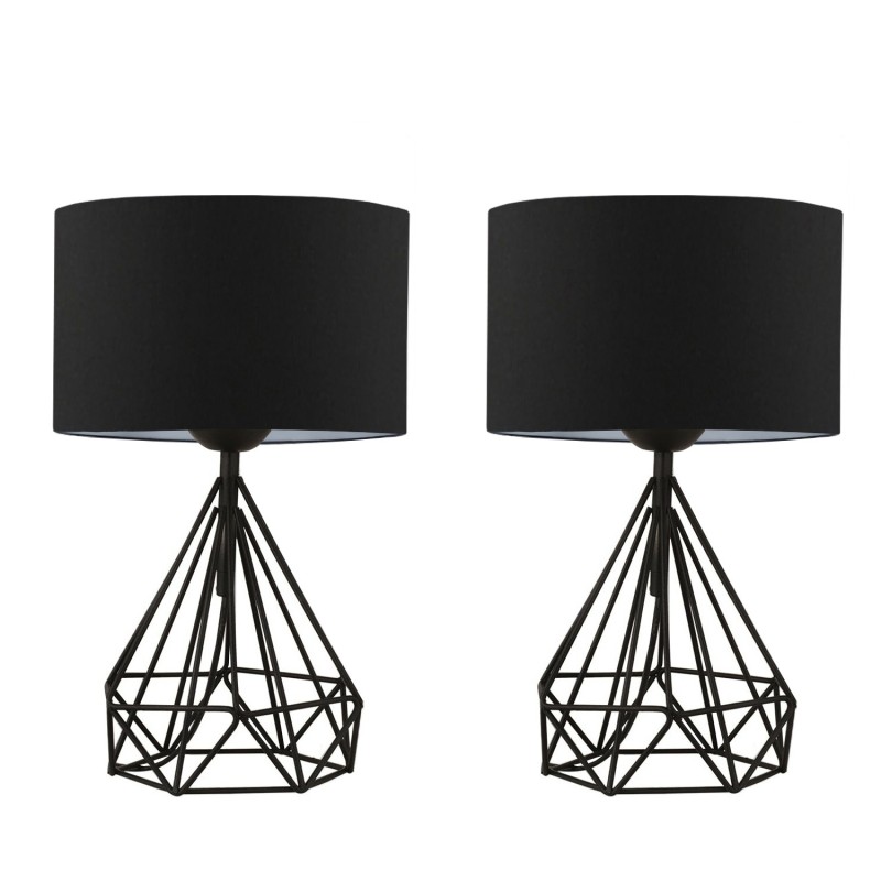 Opviq Table Lamp Set (2 Pieces) AYD-2974 Black