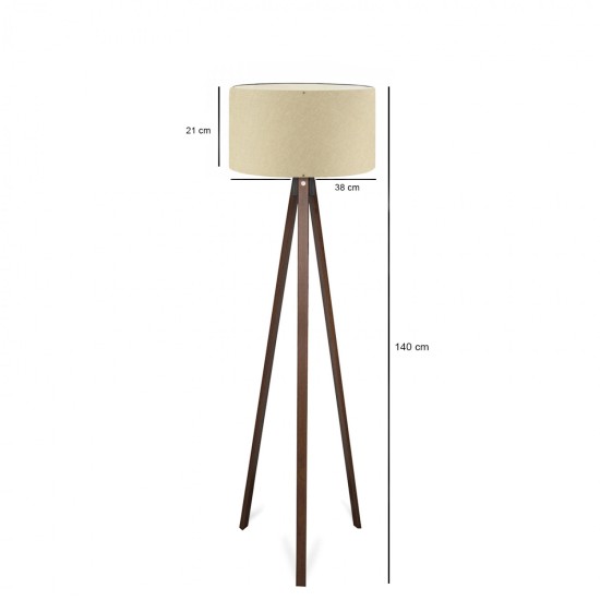 Floor Lamp AYD-2935 Beige Opviq Floor Lamp AYD-2935 Beige