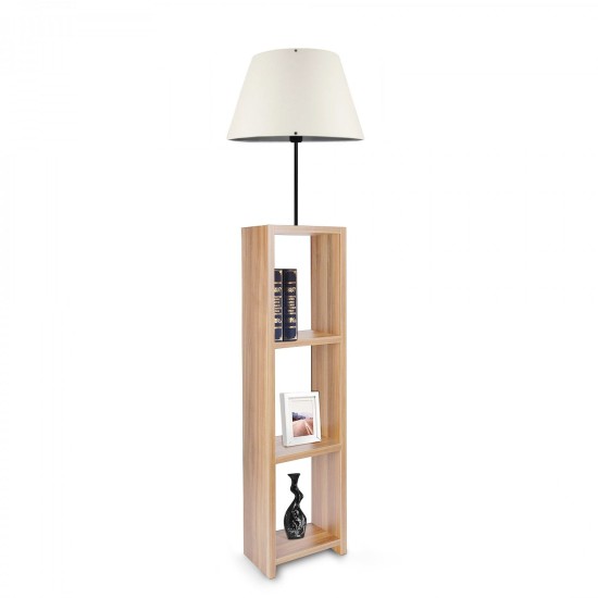 Wooden Floor Lamp AYD-3152 Cream Opviq Wooden Floor Lamp AYD-3152 Cream