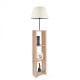 Wooden Floor Lamp AYD-3152 Cream Opviq Wooden Floor Lamp AYD-3152 Cream