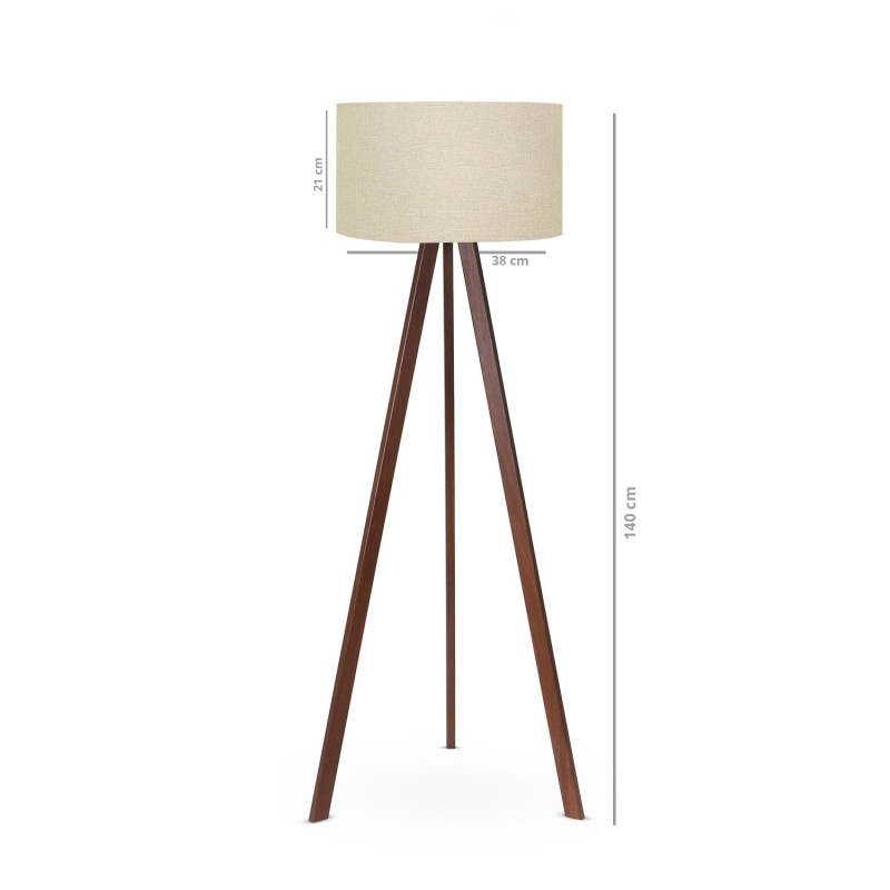 Opviq Floor Lamp AYD - 2581 Beige