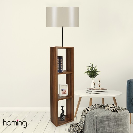 Wooden Floor Lamp AYD - 2466 Cream Opviq Wooden Floor Lamp AYD - 2466 Cream