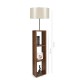 Wooden Floor Lamp AYD - 2466 Cream Opviq Wooden Floor Lamp AYD - 2466 Cream