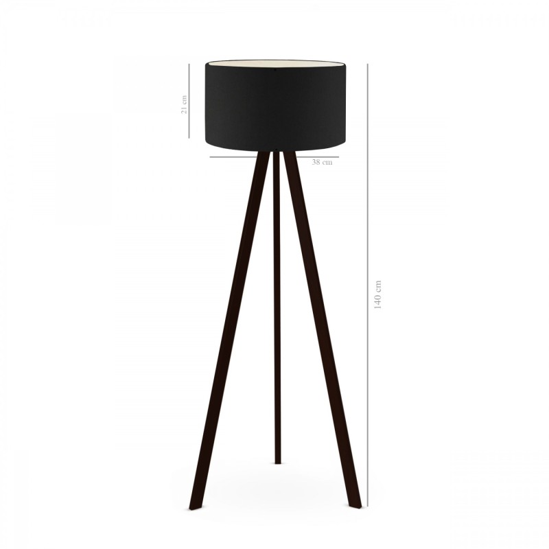 Opviq Floor Lamp AYD-2653 Black