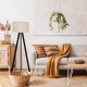 Floor Lamp AYD-2804 Beige Opviq Floor Lamp AYD-2804 Beige