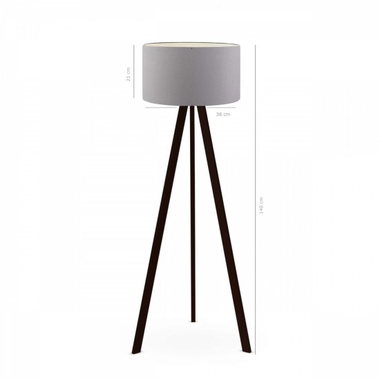 Opviq Floor Lamp AYD-2808 Grey