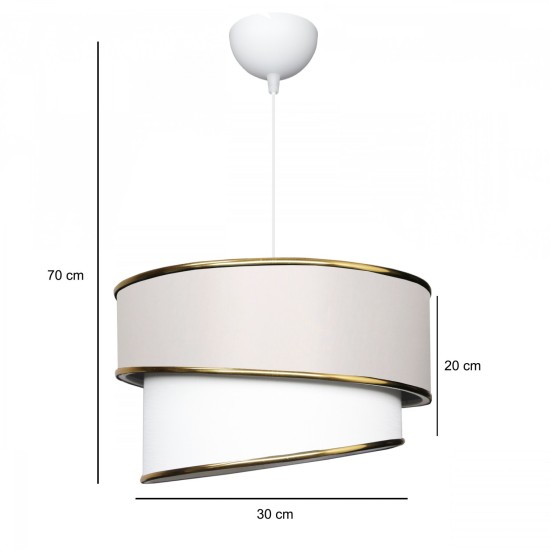 Chandelier AYD-3622 Cream Opviq Chandelier AYD-3622 Cream