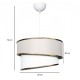 Chandelier AYD-3622 Cream Opviq Chandelier AYD-3622 Cream