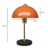 Opviq Table Lamp AYD-3666 Orange