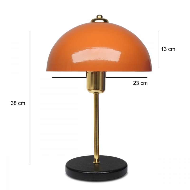 Opviq Table Lamp AYD-3666 Orange