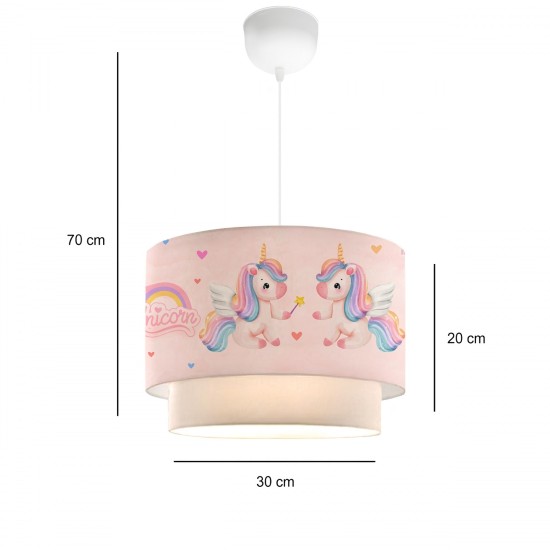 Opviq Chandelier 241288 Multicolor