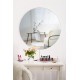 Mirror with Led Lighting Round - Diameter : 60 cm - White White