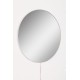Mirror with Led Lighting Round - Diameter : 60 cm - White White