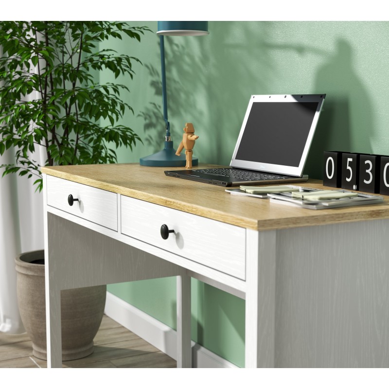 Study Desk FRN-20037 Wooden
White