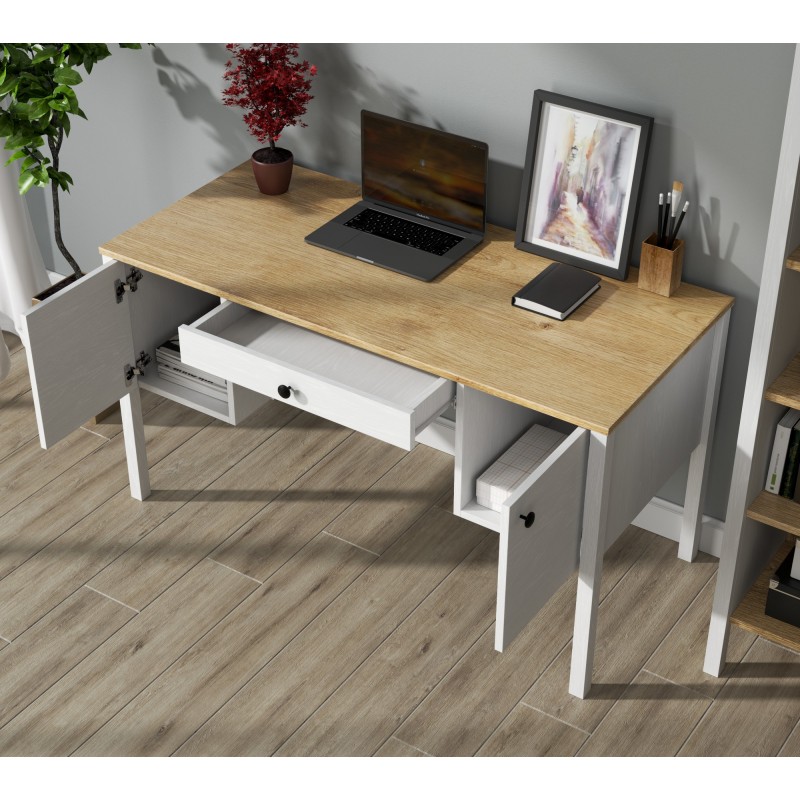 Study Desk FRN-20038 Wooden
White
