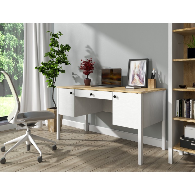 Study Desk FRN-20038 Wooden
White