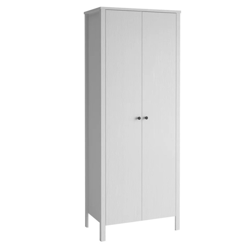 Ντουλάπα Ρούχων - FRN-10040 - Χρώμα Λευκό - 70x54x195εκ