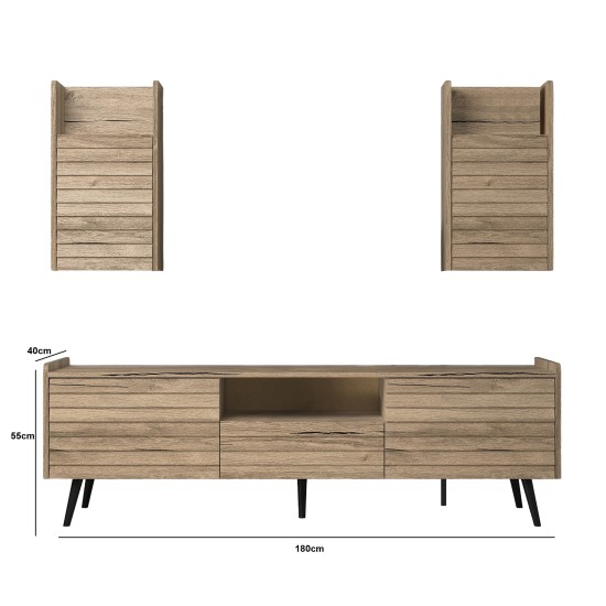 TV Unit FRN-7000-1 Walnut TV Unit FRN-7000-1 Walnut