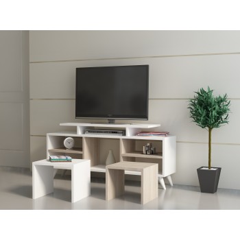 TV Unit Kutay - White, Cordoba White
Cordoba