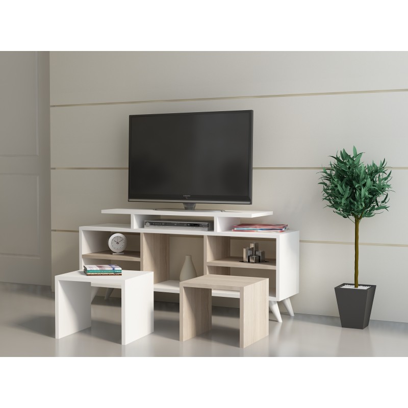 Hanah Home TV Unit Kutay - White, Cordoba White
Cordoba