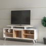 TV Unit Kutay - White, Teak White
Teak