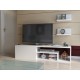 Σύνθεση Σαλονιού Zeplin - Χρώμα Λευκό - 120x29,6x29,3εκ
