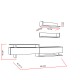 TV Unit Ayaz - White, Teak White
Teak Hanah Home TV Unit Ayaz - White, Teak White
Teak