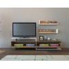 Hanah Home TV Unit Ayaz - Teak, White White
Teak