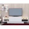 Hanah Home TV Unit Bahar - White White