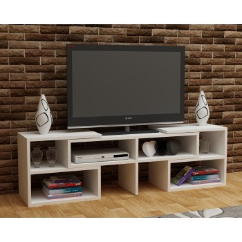 TV Stand Care - White White
