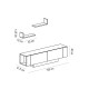 TV Unit Ekol - White White Hanah Home TV Unit Ekol - White White