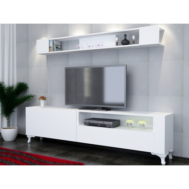 TV Unit Kar - White White