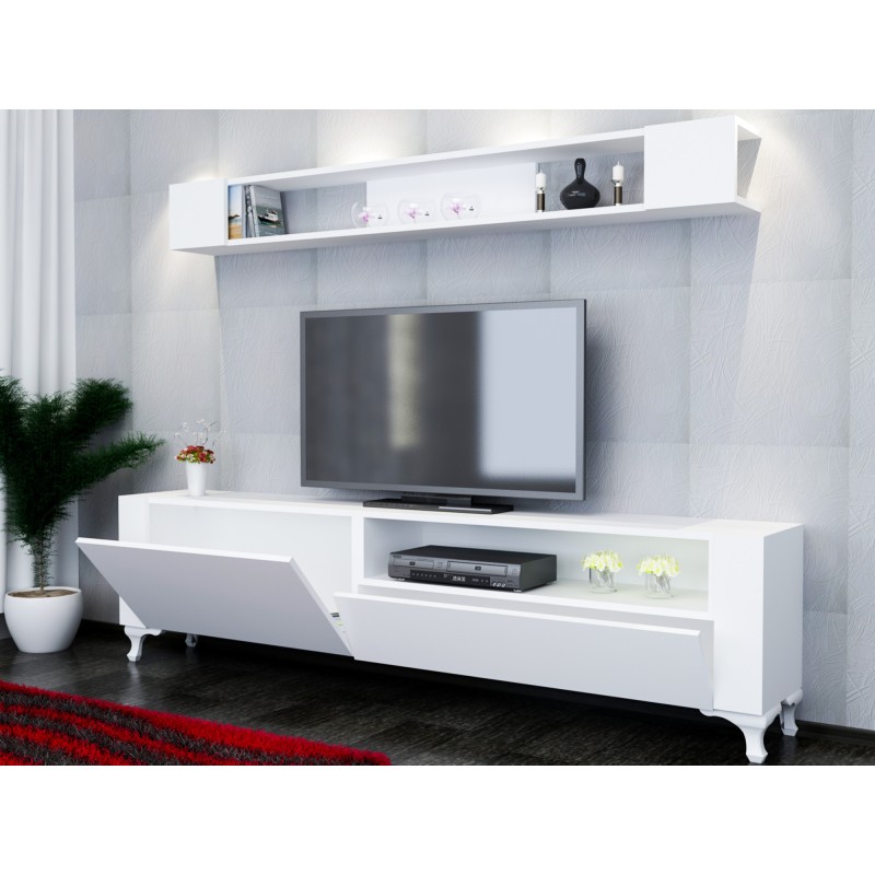 TV Unit Kar - White White