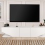 TV Stand Inci - White White