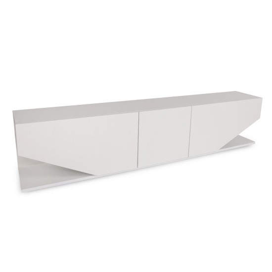 TV Stand Inci - White White Hanah Home TV Stand Inci - White White