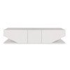 Hanah Home TV Stand Inci - White White