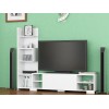 Hanah Home TV Unit Pera - White White