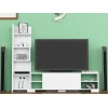 Hanah Home TV Unit Pera - White White