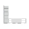 Hanah Home TV Unit Pera - White White