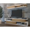 Hanah Home TV Unit Sims - White, Teak White
Teak