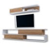 Hanah Home TV Unit Sims - White, Teak White
Teak