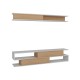 Hanah Home TV Unit Sims - White, Teak White
Teak